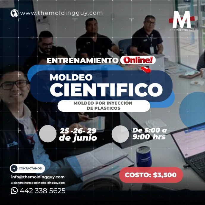 Capacitación en diseño de moldes con SolidWorks